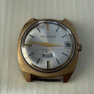 Vintage Helbros Men’s Dual Calendar Automatic Watch